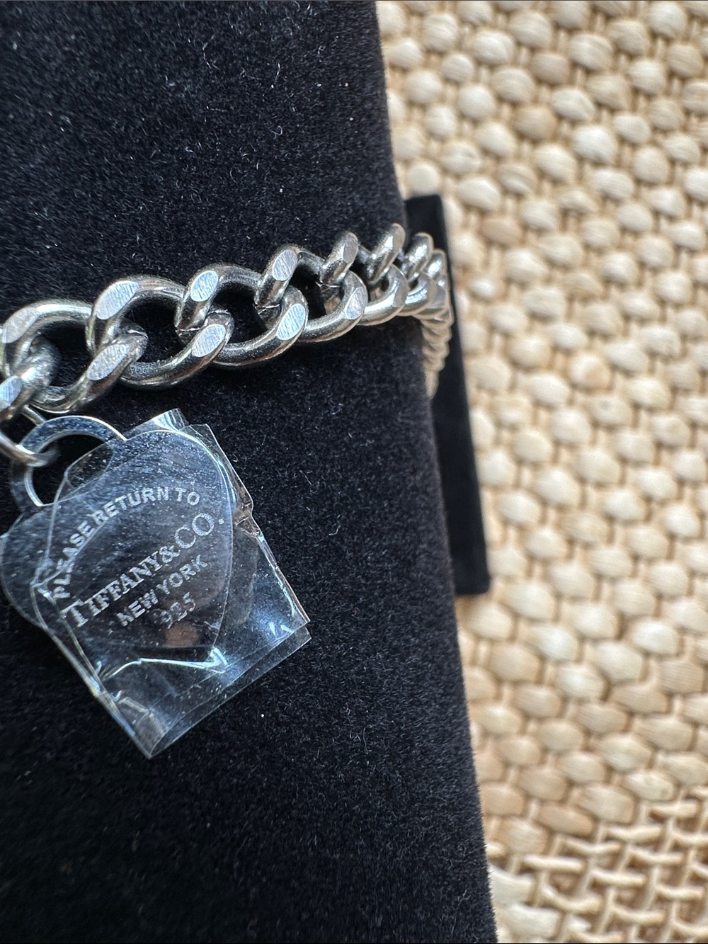 Link Bracelet with Charm
